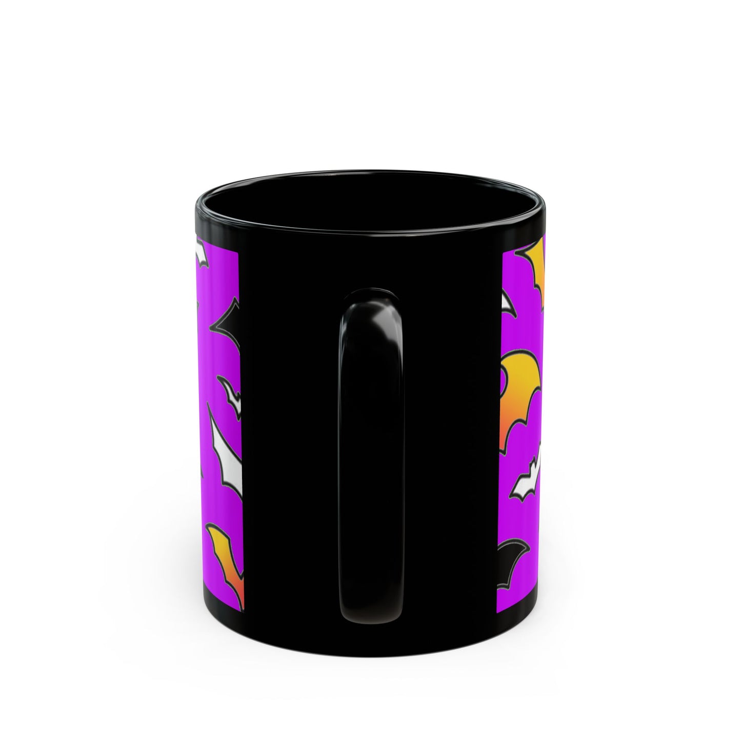 Halloween Bat Mug, Spooky Coffee Cup, Halloween Decor, Gift for Her, Unique Drinking Mug, Seasonal Kitchenware