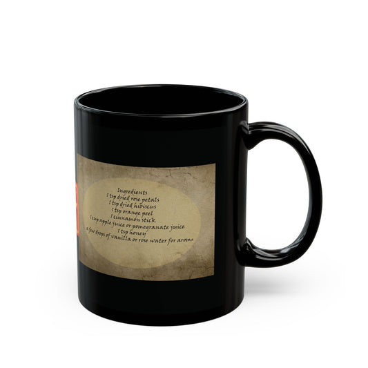 Enchanting Potion Black Mug | Perfect Gift for Witches, Coffee Lovers, Halloween Decor, Unique Homeware, Magical Drinkware