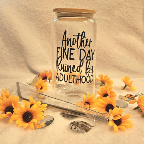 Trendy glassware great for cold brew coffee, matcha, tea, and much more.